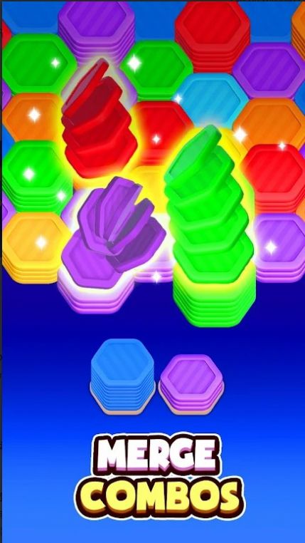 六边形排序颜色益智游戏安卓版图片1