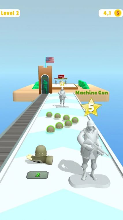 战斗合并士兵跑酷游戏官方安卓版图片1