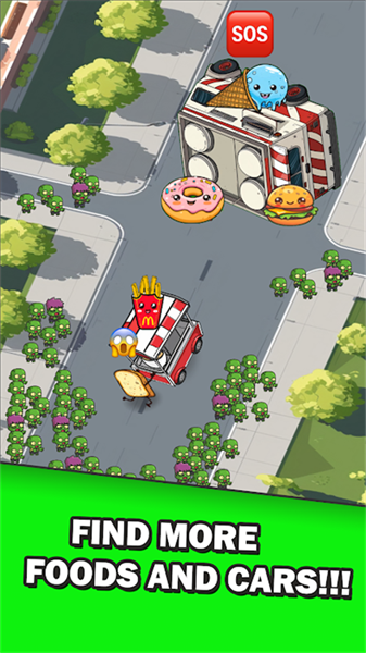Run Food Run game mod apk download图片3