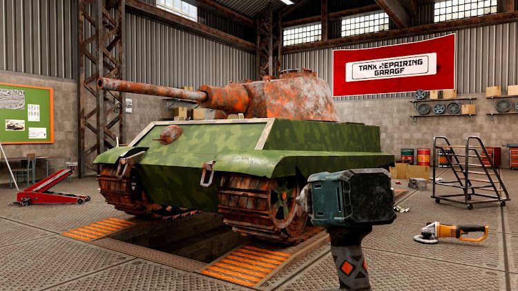 Tank Mechanic Simulator Games apk download for Android图片1
