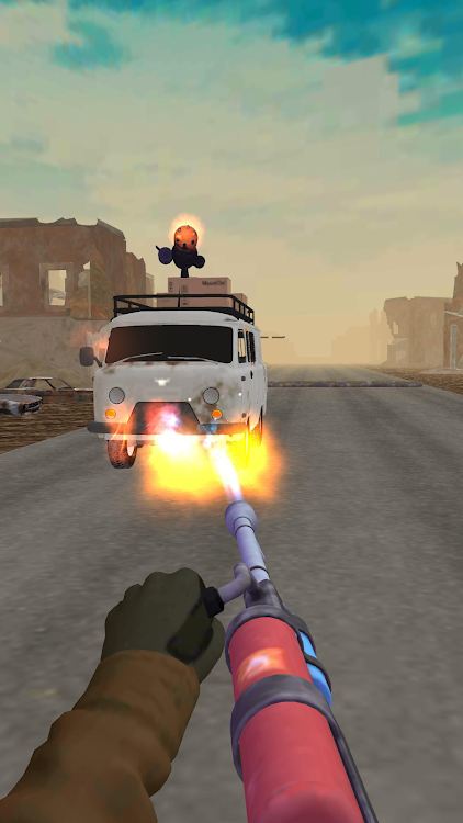 Road Chase Realistic Shooter mod apk unlimited money图片1