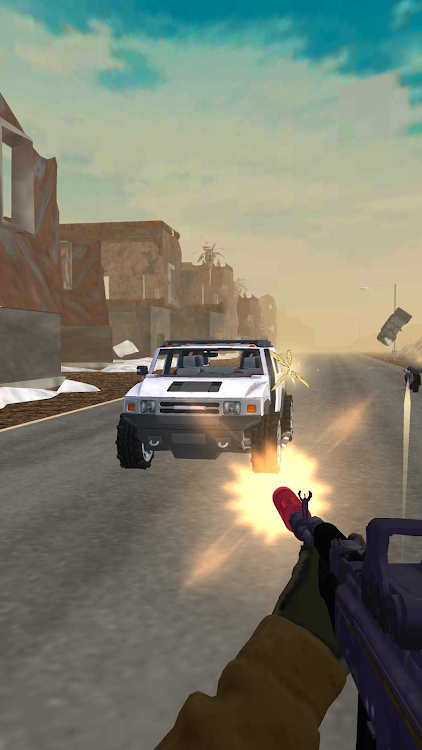 Road Chase Realistic Shooter mod apk unlimited money图片3
