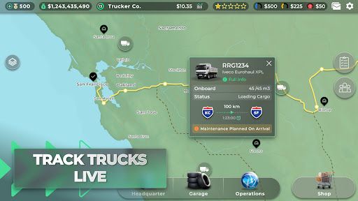 Truck Manager 2024 mod apk unlimited everything图片2