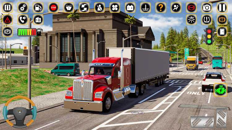 US Truck Sim Cargo Truck Games mod apk图片1