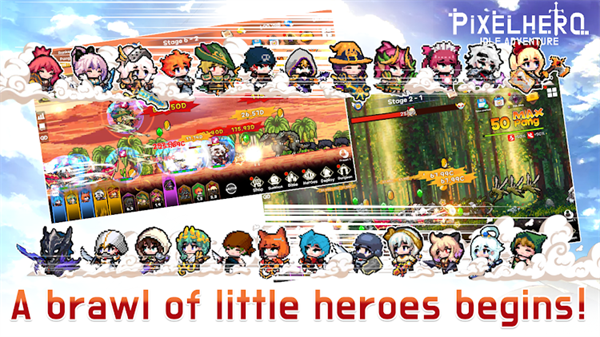 Pixel Heroes Idle mod apk Unlimited gold图片2