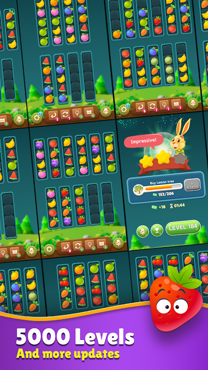 Sort Fruits unlimited money for android download图片1