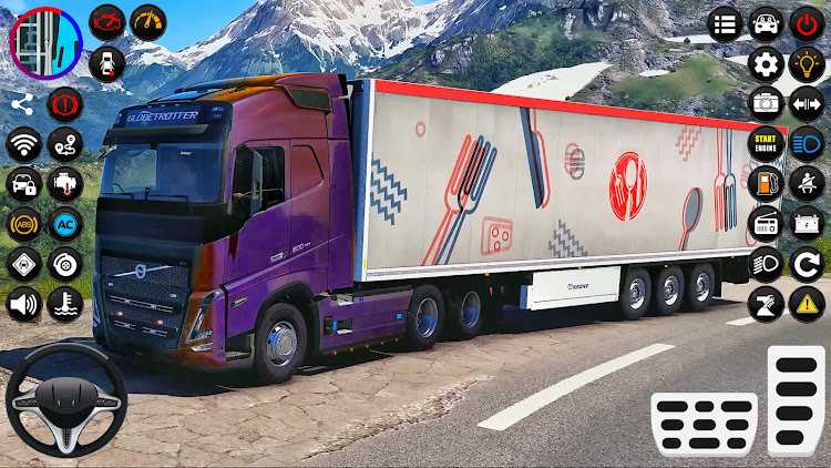 US Truck Simulator Euro Truck mod apk图片1