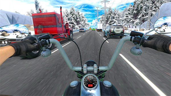 Highway Moto Bike Racing 2024 mod apk图片2