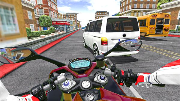 Highway Moto Bike Racing 2024 mod apk图片1