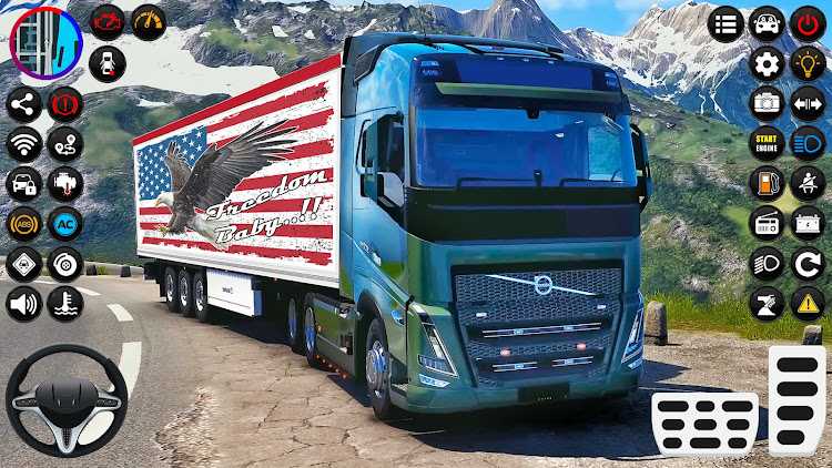 US Truck Simulator Euro Truck mod apk图片3