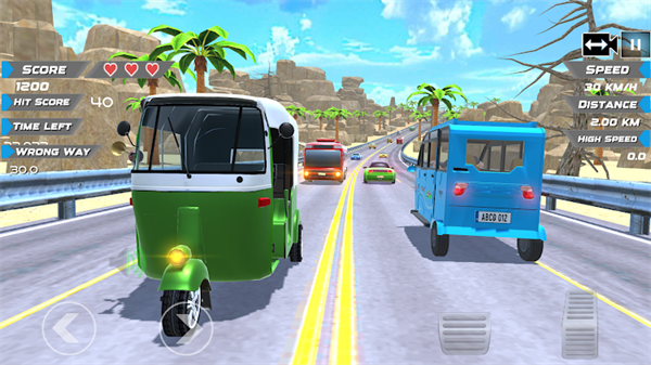 Tuk Tuk Auto Drive Simulator game for android图片1