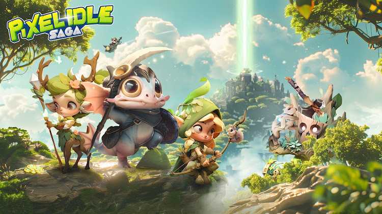 pixel idle saga mod apk for android图片2