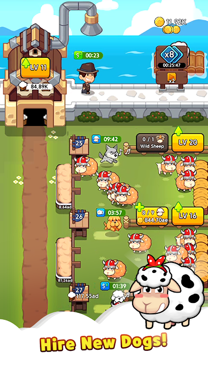 Sheep Farm  Idle Game Unlimited gold download图片1