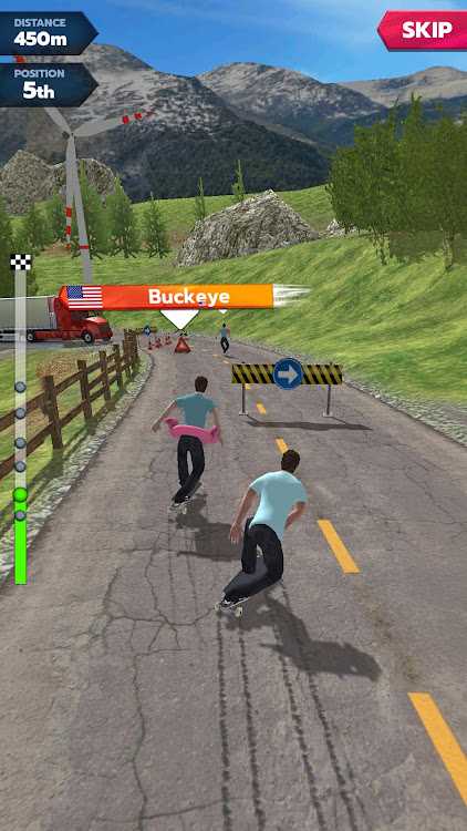 Downhill Race League mod apk for android图片2